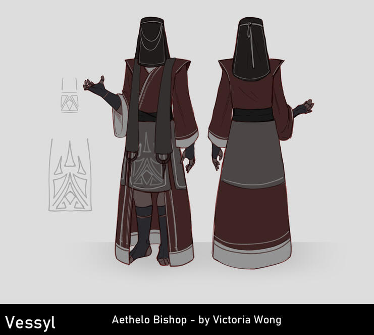 "Aethelo Bishop Design", Clip Studio Paint