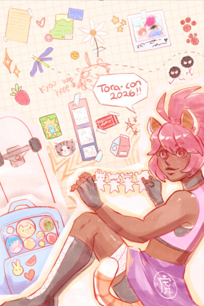 "Saki Mini Print Tora-Con 2026", Clip Studio Paint