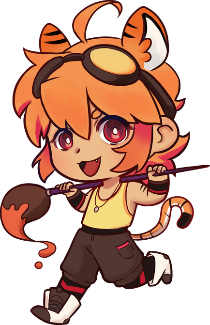 "Kyou Sticker Tora-Con 2026", Clip Studio Paint